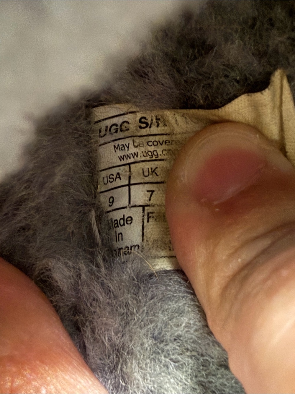 Ugg Scuffette II Regenerate Gray Slippers Women’s Size 9 - Picture 8 of 10